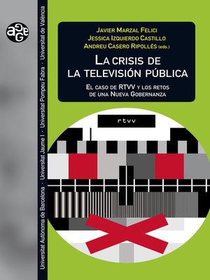 cover image of La crisis de la televisión pública